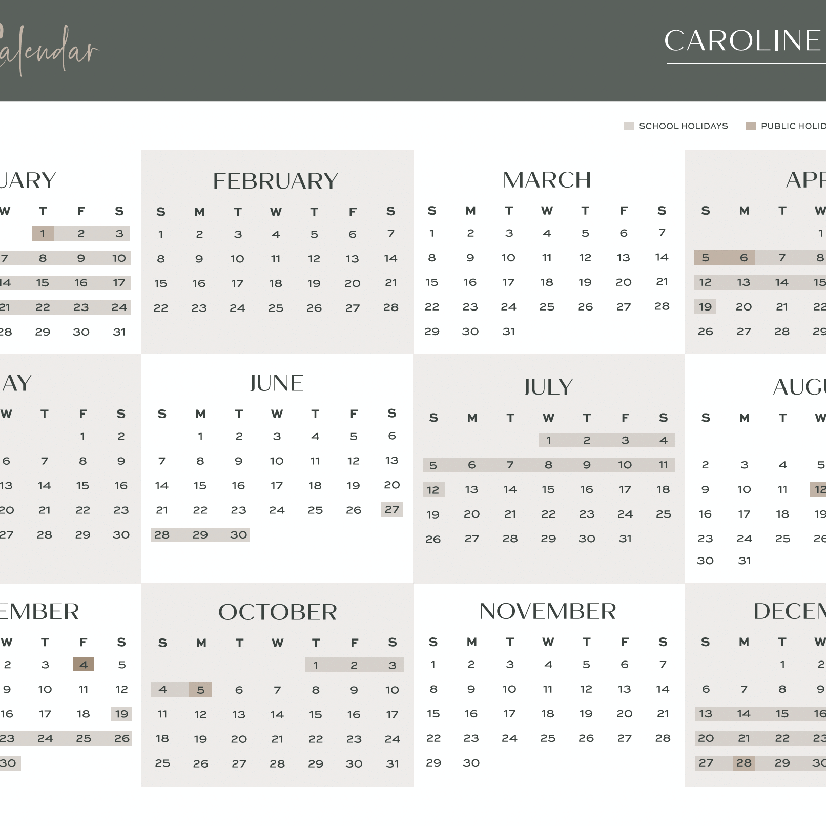 CBP-Calendar